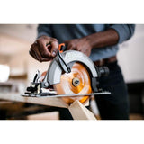 RIDGID 18V Cordless 6-1/2 in. Circular Saw Kit with (1) 4.0 Ah Battery and Charger