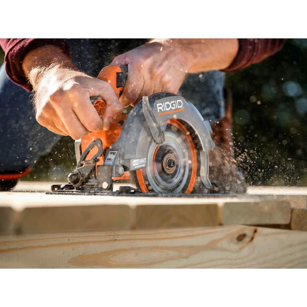RIDGID 18V SubCompact Brushless Cordless 6-1/2 in. Circular Saw (Tool Only)