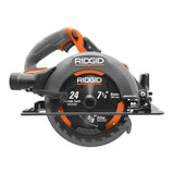 RIDGID 18V Brushless Cordless 7-1/4 in. Circular Saw Kit with 4.0 Ah MAX Output Battery and Charger