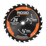RIDGID 18V Brushless Cordless 7-1/4 in. Circular Saw Kit with 4.0 Ah MAX Output Battery and Charger with Extra Blade
