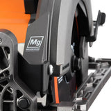 RIDGID 18V Brushless Cordless 7-1/4 in. Rear Handle Circular Saw Kit w/ (2) 4.0 Ah MAX Output Battery, Charger, Bag