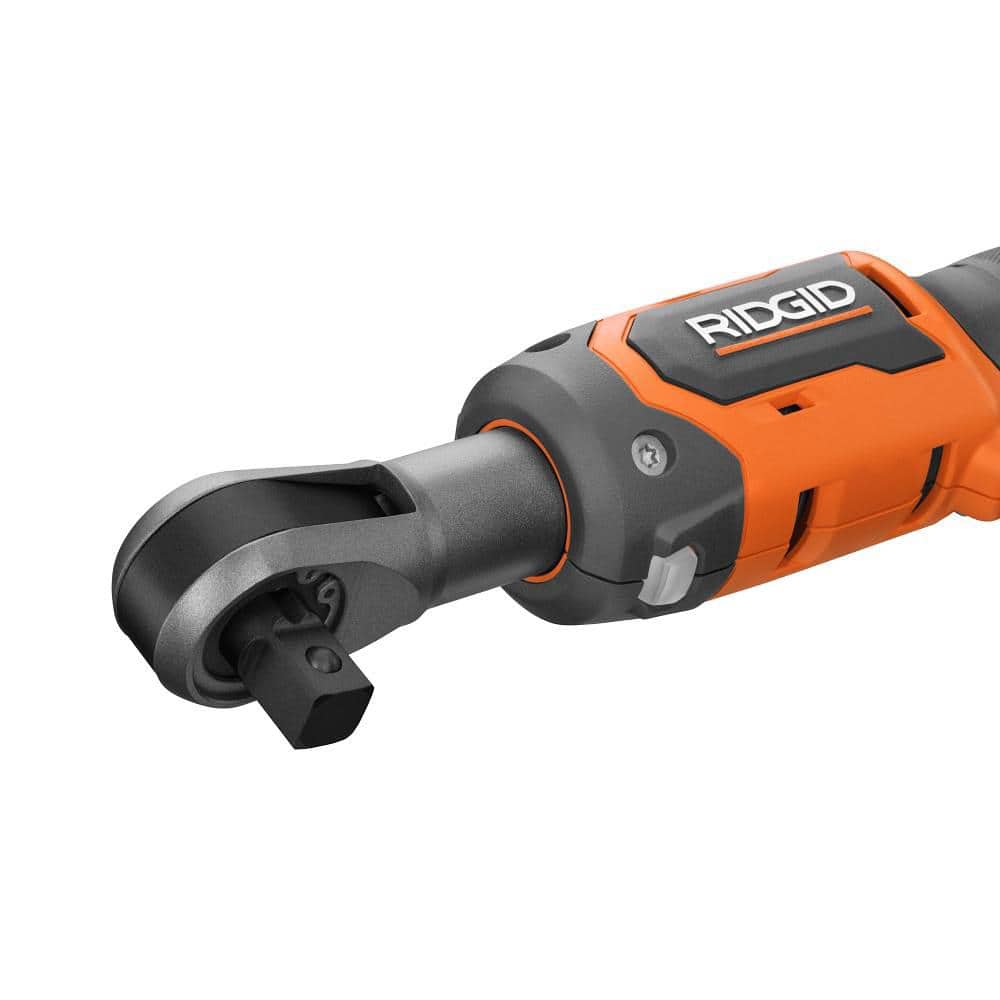 RIDGID 18V Brushless Cordless 1/2 in. Ratchet with FREE 2.0 Ah Lithium-Ion Battery