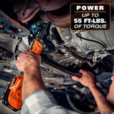 RIDGID 18V Brushless Cordless 3/8 in. Extended Reach Ratchet (Tool Only)