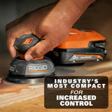 RIDGID 18V SubCompact Brushless Random Orbit Sander (Tool Only)