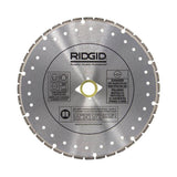 RIDGID 7 in. Metal Cutting Diamond Blade, 7/8 in.–5/8 in. Arbor, Max 8,730 RPM