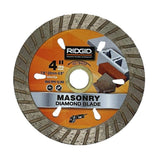 RIDGID 4 in. Turbo Diamond Blade (HD-TB40CP)