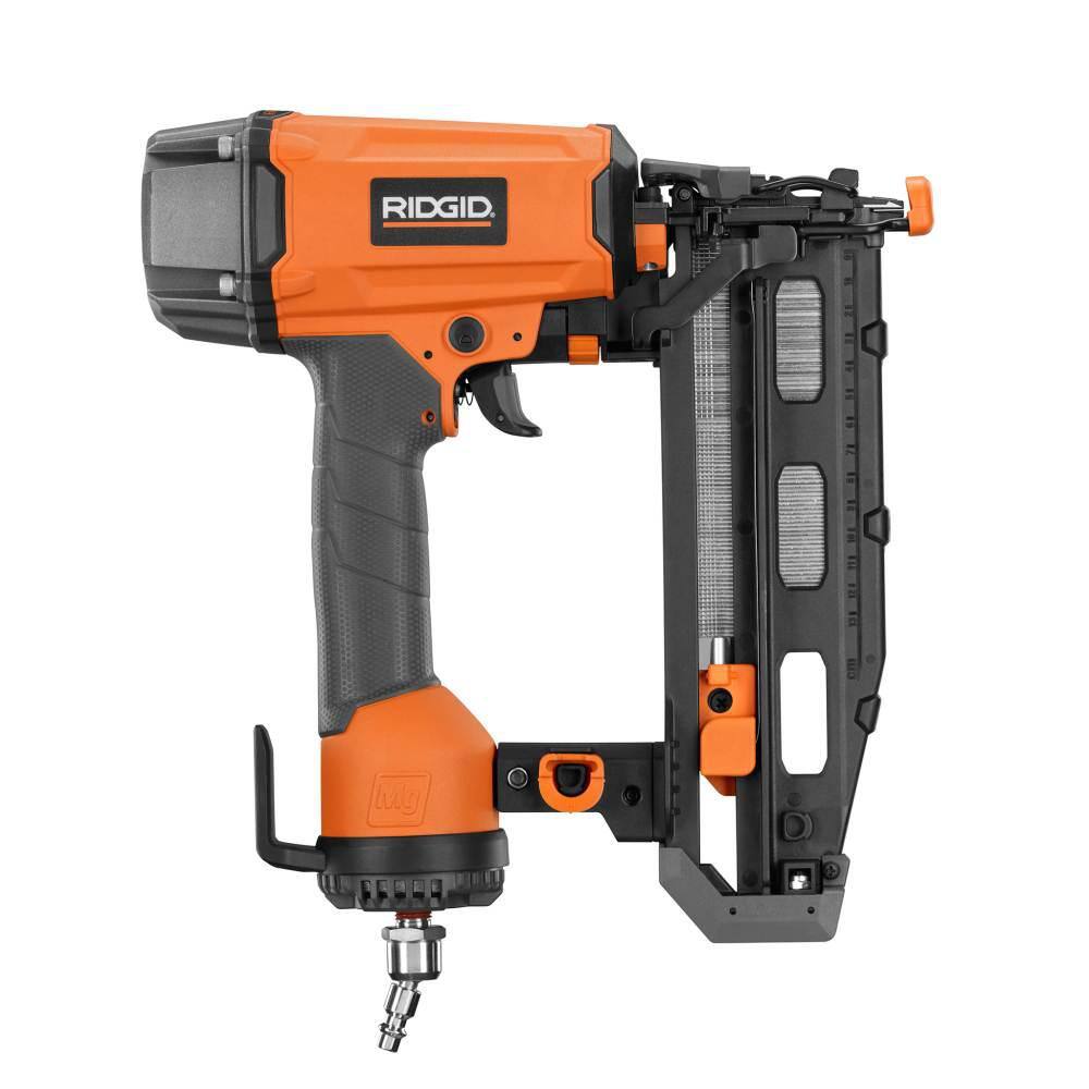 RIDGID 16-Gauge 2-1/2 in. Finish Nailer with 18-Gauge 2-1/8 in. Brad Nailer, Pneumatic Combo Kit