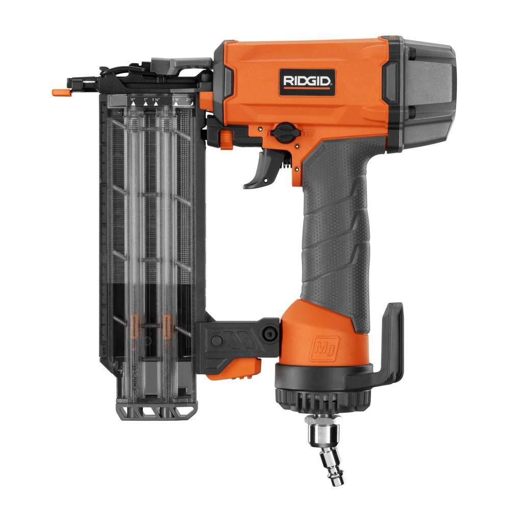RIDGID 16-Gauge 2-1/2 in. Finish Nailer with 18-Gauge 2-1/8 in. Brad Nailer, Pneumatic Combo Kit