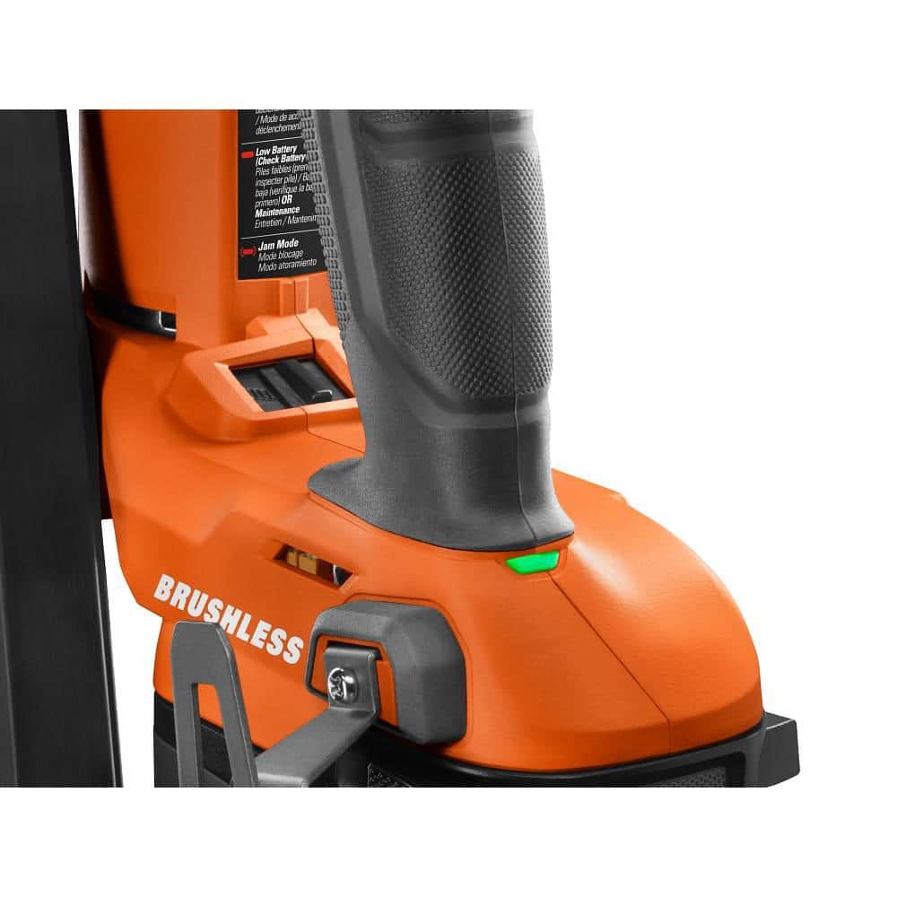 RIDGID 18V Brushless Cordless 21° 3-1/2 in. Framing Nailer & 18V Brushless Cordless 18-Gauge 2-1/8 in. Brad Nailer (Tools Only)