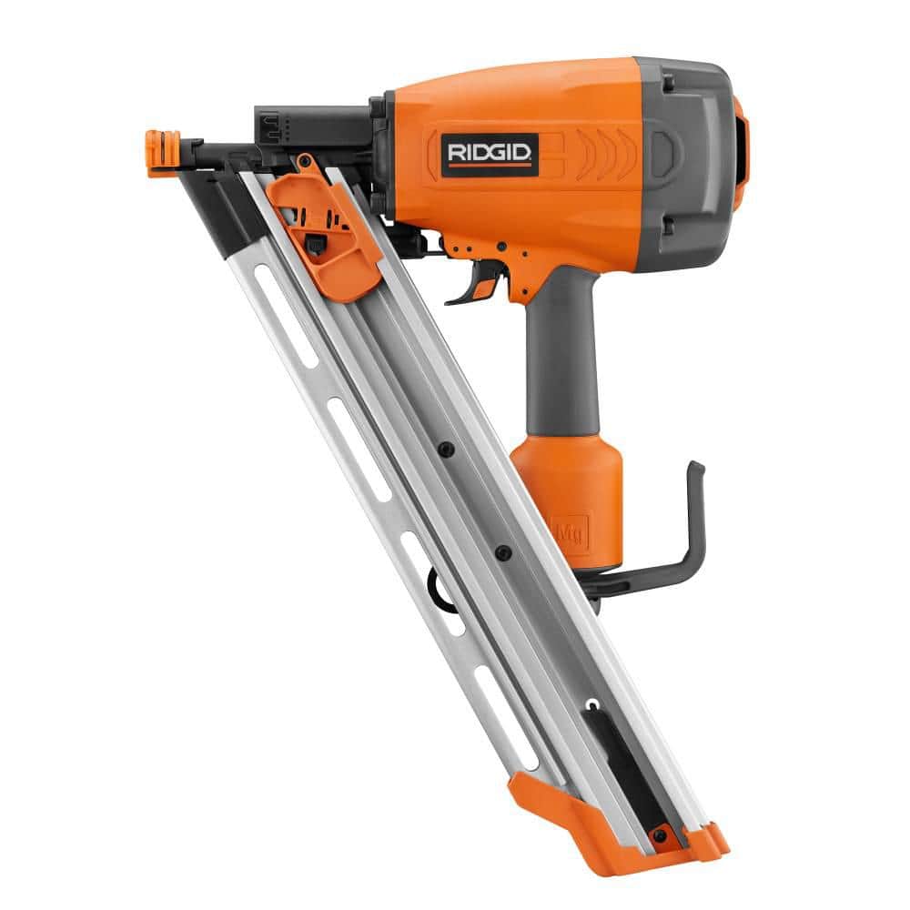 RIDGID 30 to 34-Degree 3-1/2 in. Clipped Head Framing Nailer