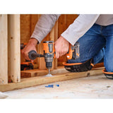 RIDGID 18V Brushless Cordless 1/2 in. High Torque Hammer Drill/Driver with FREE 4.0 Ah Lithium-Ion Battery