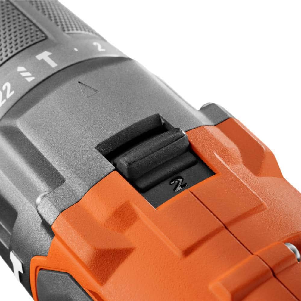 RIDGID 18V Brushless Cordless 1/2 in. Hammer Drill with 18V Lithium-Ion 4.0 Ah Battery