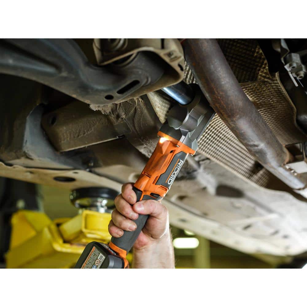 RIDGID 18V SubCompact Brushless 3/8 in. Right Angle Impact Wrench with FREE 2.0 Ah Battery