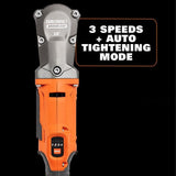 RIDGID 18V Brushless Cordless SubCompact 1/2 in. Right Angle Impact Wrench with Protective Boot (Tool Only)