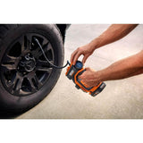 RIDGID 18V Cordless Portable Inflator with Cordless Hand Vacuum (Tools Only)