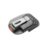 RIDGID 18V High Pressure Portable Inflator Kit with 2.0 Ah Battery, Charger, and USB Portable Power Source with Activate Button