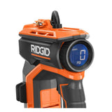 RIDGID 18V High Pressure Portable Inflator Kit with 2.0 Ah Battery, Charger, and USB Portable Power Source with Activate Button