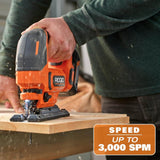 RIDGID 18V Cordless Jig Saw Console (Tool Only)