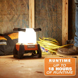 RIDGID 18V Cordless 360° Area Light with FREE 4.0 Ah Lithium-Ion Battery