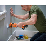 RIDGID 18V Cordless Oscillating Multi-Tool w/ 2.0 Ah Battery, Charger, and 14-Piece Oscillating Multi-Tool Blade Accessory Kit