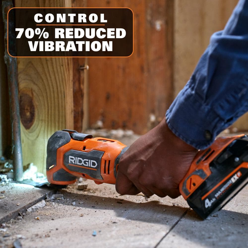 RIDGID 18V Brushless Cordless Multi-Tool (Tool Only)