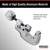 RIDGID Model 35S Stainless Steel Tubing Cutter, 1/4 in. to 1-3/8 in. Capacity