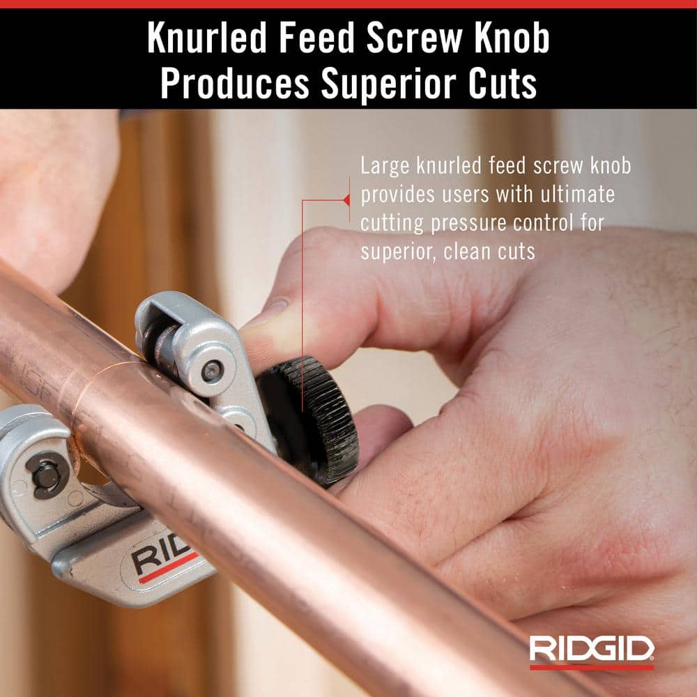 RIDGID Model 104 Close Quarters Tubing Cutter, 3/16 in. to 15/16 in. Capacity