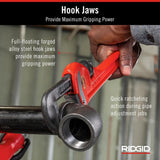 RIDGID 14 in. Heavy-Duty Straight Pipe Wrench