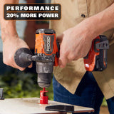 RIDGID 18V Brushless Cordless 1/2 in. Drill/Driver Kit with 2.0 Ah MAX Output Battery and 18V Charger