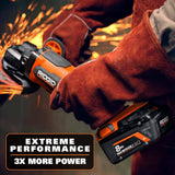 RIDGID 18V 8.0 Ah Max Output EXP Lithium-Ion Battery (2-Pack)
