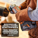 RIDGID 18V 12.0 Ah MAX Output EXP Lithium-Ion Battery (2-Pack)