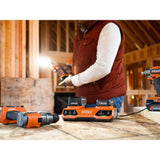 RIDGID 18V Dual Port Simultaneous Charger with 18V 2.0 Ah Compact Lithium-Ion Battery (2-Pack)