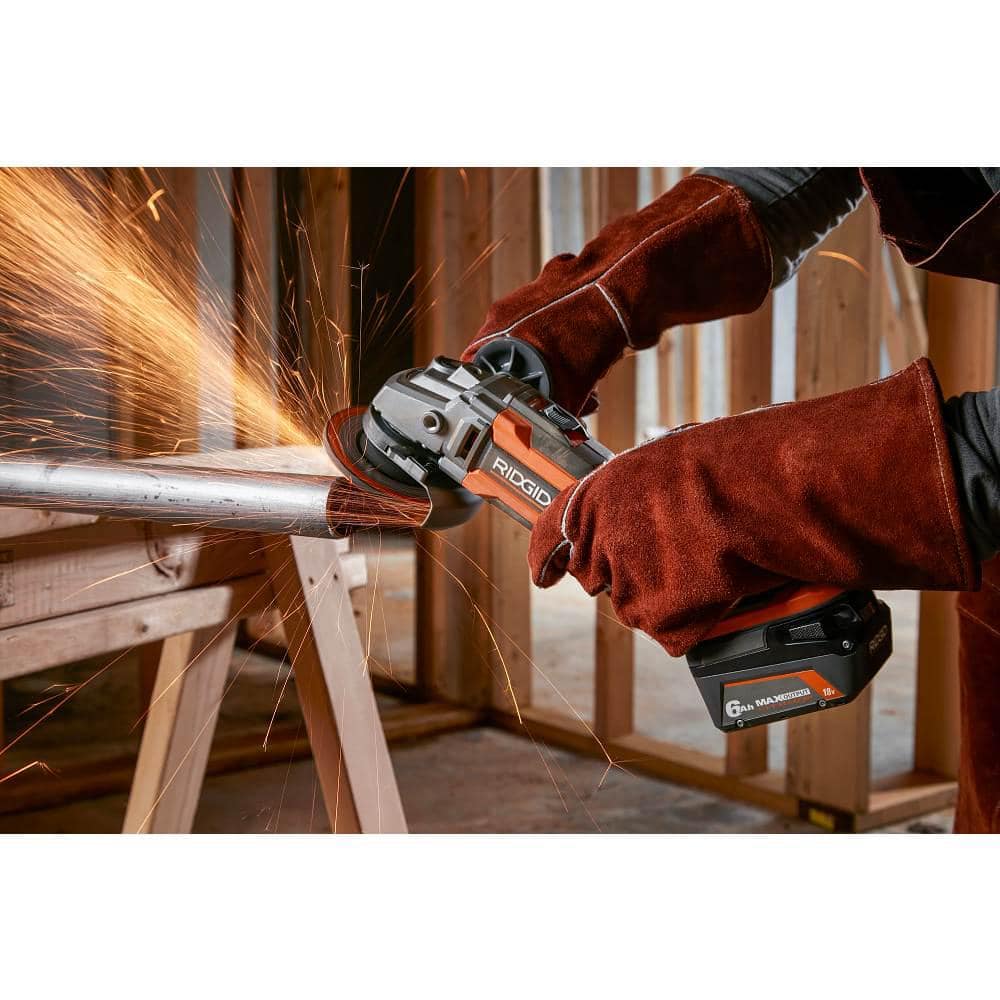 RIDGID 18V 2.0 Ah, 4.0 Ah, 6.0 Ah Lithium-Ion Battery and Charger Starter Kit