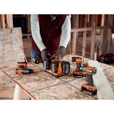 RIDGID 18V 6-Port Sequential Charger