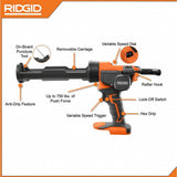 RIDGID 18V Cordless 2-Tool Combo Kit with 10 oz. Caulk Gun and Adhesive Gun and Drywall Cut-Out Tool (Tools Only)