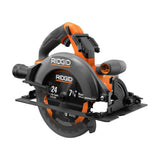 RIDGID 18V Brushless Cordless 2-Tool Combo Kit w/ 1/2 in. Impact Wrench, Circular Saw, 4.0 Ah MAX Output Battery, and Charger
