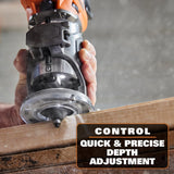 RIDGID 18V Brushless 2-Tool Combo Kit with Compact Trim Router and Jig Saw (Tools Only)
