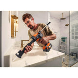 RIDGID 18V Cordless 3-Tool Combo Kit w/ SubCompact Brushless Multi-Material Saw, Caulk Gun, & Compact Jobsite Blower(ToolsOnly)