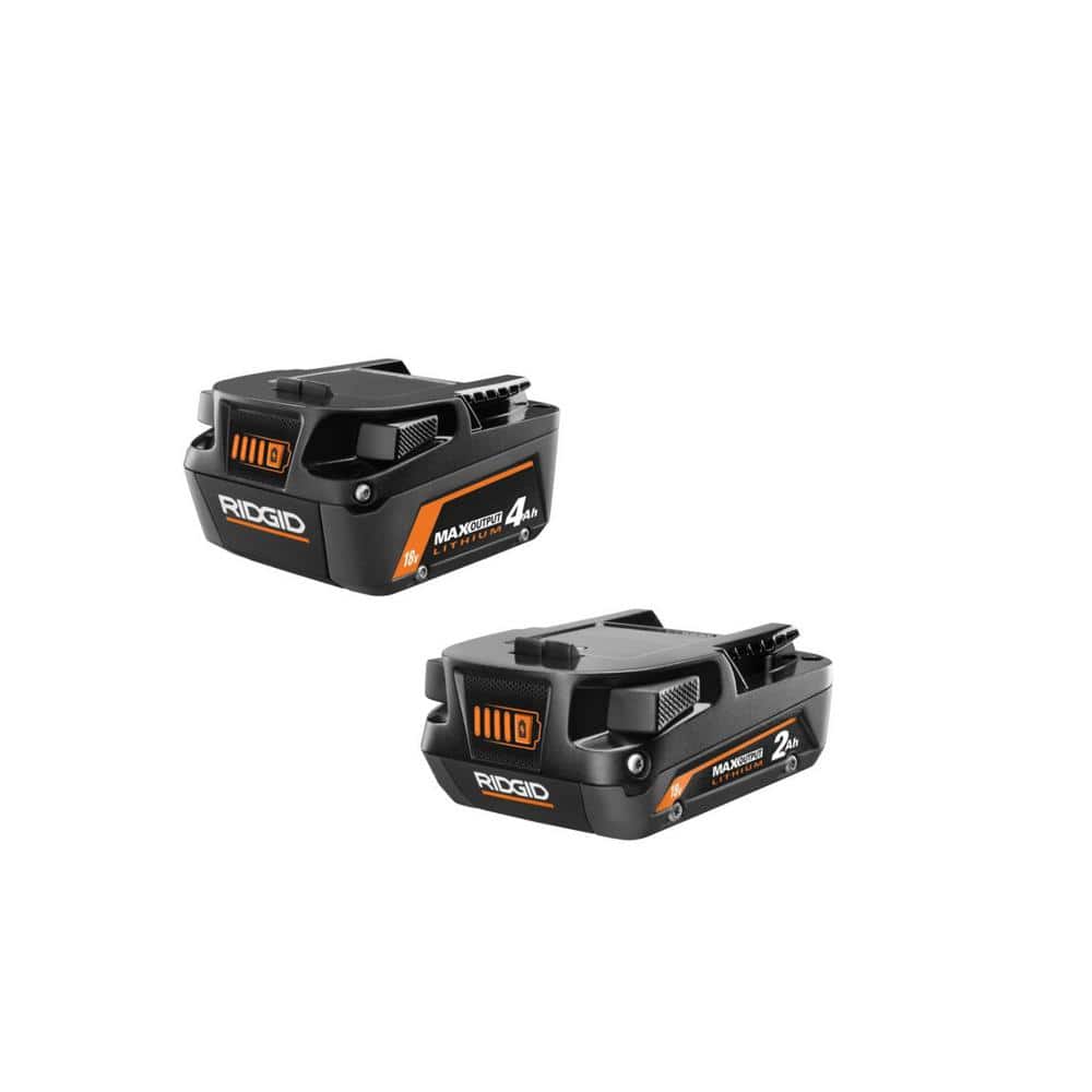 RIDGID 18V Brushless Cordless 2-Tool Combo Kit w/ (2) Batteries, Charger, Bag & FREE Subcompact Brushless 6-1/2 in Circular Saw