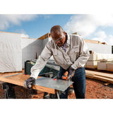 RIDGID 18V Brushless Cordless 2-Tool Combo Kit w/ Hammer Drill, Impact Driver, Saw, Batteries, Charger, & Bag