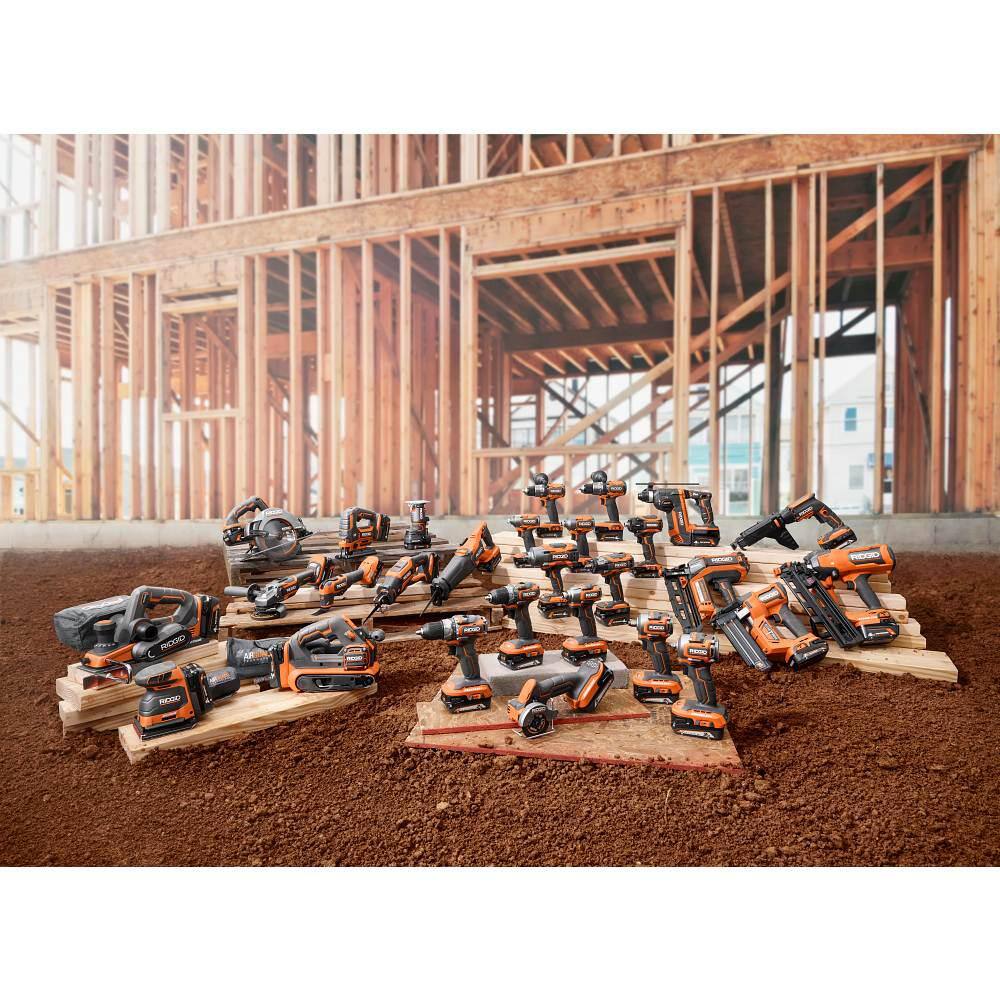 RIDGID 18V Brushless Cordless 2-Tool Combo Kit with 6.0Ah & 4.0Ah MAX Output Batteries, Charger, and 2.0 Ah Battery