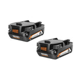 RIDGID 18V SubCompact Brushless 2-Tool Combo Kit with Drill/Driver, Impact Driver, (2) 2.0 Ah Batteries, Charger, and Tool Bag