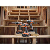 RIDGID 18V SubCompact Brushless 2-Tool Combo Kit with Drill/Driver, Impact Driver, (2) 2.0 Ah Batteries, Charger, and Tool Bag