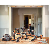 RIDGID 18V SubCompact Brushless Cordless One-Handed Reciprocating Saw Kit with 2.0 Ah Battery and Charger