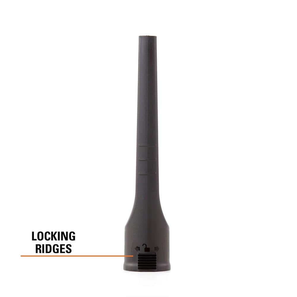RIDGID 2-1/2 in. Locking Accessory Crevice Tool for Wet/Dry Vacs (LA2502)