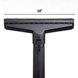 RIDGID 2-1/2 in. Locking Accessory Floor Brush for Wet/Dry Vacs, 14 in. Wide