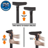 RIDGID 2-1/2 in. Locking Accessory Floor Brush for Wet/Dry Vacs, 14 in. Wide