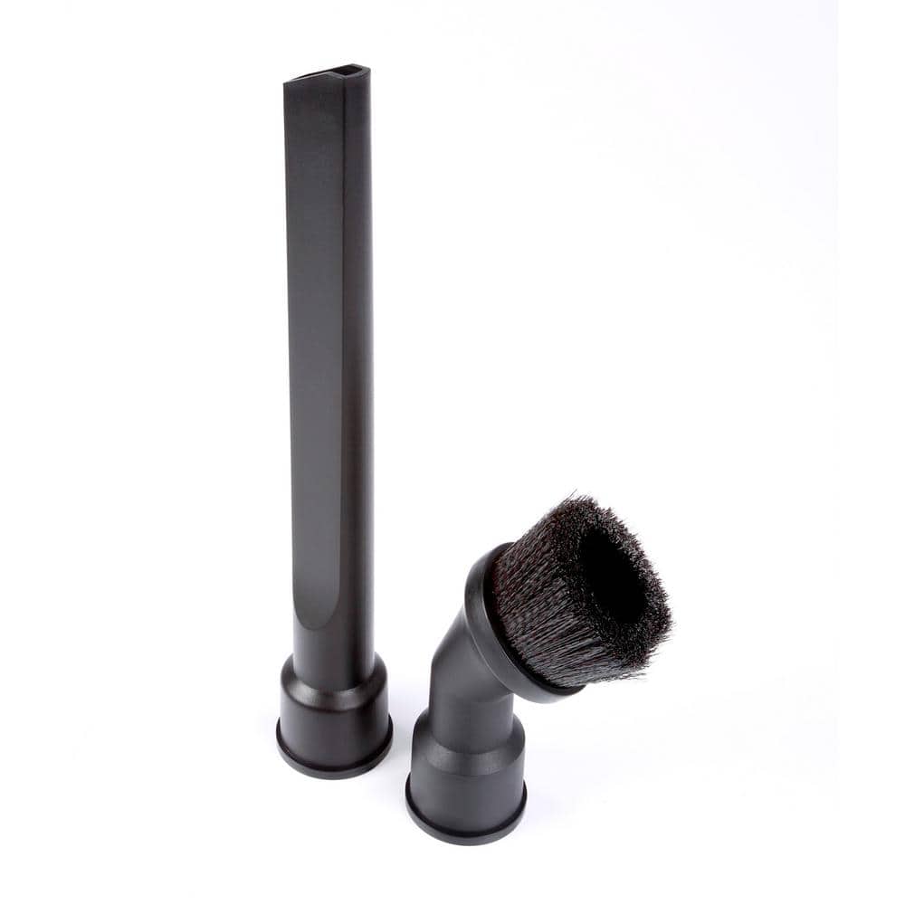 1-1/4 in. to 1-7/8 in. Dusting Brush and Crevice Tool Accessory Kit for RIDGID Wet/Dry Shop Vacuums