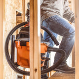 RIDGID 1-7/8 in. x 7 ft. Tug-A-Long Dual-Flex Locking Vacuum Hose with Adapter for Wet/Dry Shop Vacuums