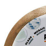 RIDGID 10 in. Glass/Mosaic Diamond Tile Blade, 5/8 in. Arbor (HD-GT10P)